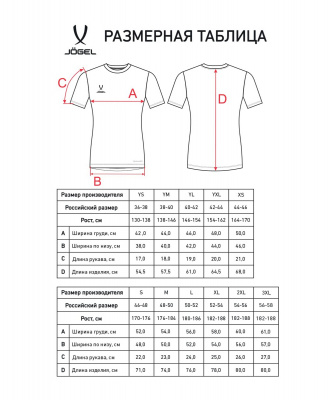 Футболка вратарская Jogel DIVISION PerFormDRY SPLASH GK Jersey, голубой