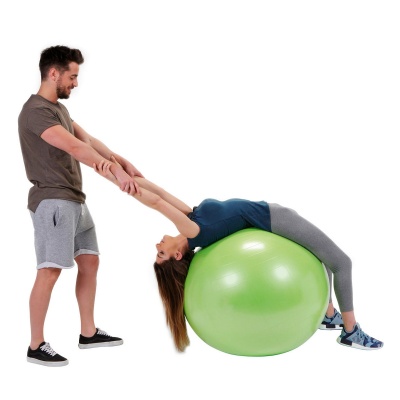Гимнастический мяч d85 см GYMNIC Physio Gymnic Plus LC\91.85 зеленый