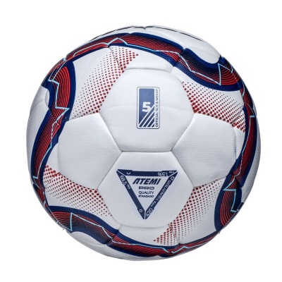 Мяч футбольный Atemi Attack Match Hybrid stitching ASBL-009T-5 р.5