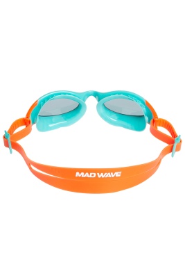 Очки для плавания юниорские Mad Wave Flame II junior M0434 11 0 07W оранжевый