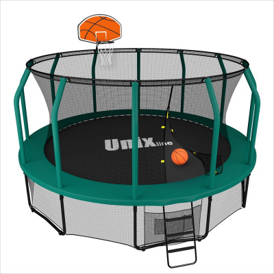 Баскетбольный щит для батутов Unix Line серии Supreme12-16ft