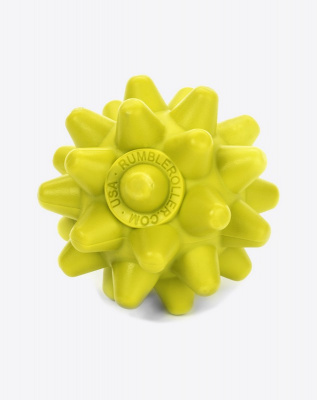 Массажный мяч с подставкой RumbleRoller Original Beastie Ball BXA салатовый