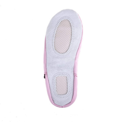 Чешки гимнастические,кожа Roomaif JS-1 pink