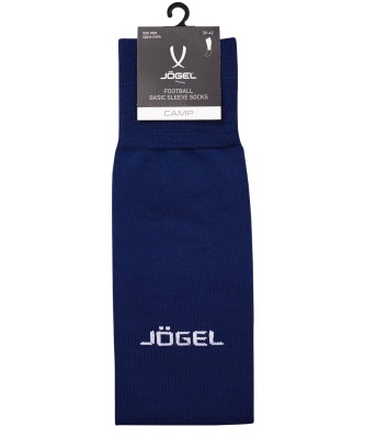 Гетры футбольные Jogel Camp Basic Sleeve Socks, темно-синий\белый