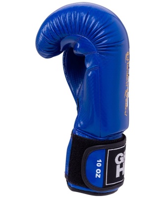 Перчатки боксерские Green Hill Panther 10 oz, к/з BGP-2098 синий
