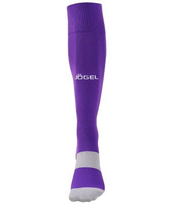 Гетры футбольные Jogel Camp Basic Socks, фиолетовый\серый\белый