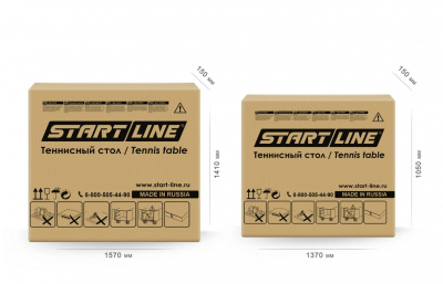Теннисный стол всепогодный Start Line City SKY60-712-3 Синий