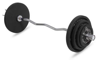 Гриф 50мм W-образный 1,2м до 180кг VictoryFit VF-S5012W180