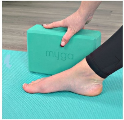 Блок для йоги Myga Foam Yoga Block RY1130