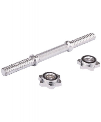 Гриф гантельный Star Fit Core 40 см, d25мм, металлический, хромированный BB-107