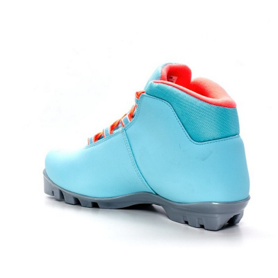 Лыжные ботинки SNS Spine Smart Lady 457/6M бирюзовый/белый