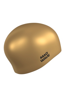 Силиконовая шапочка Mad Wave Long hair silicone M0511 01 0 18W золото