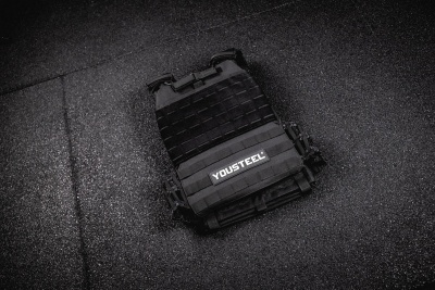 Жилет утяжелитель c плитами, 12 кг YouSteel