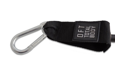 Эспандер Original Fit.Tools из натурального латекса с карабинами, сопротивление 15 lbs FT-ULTX-15