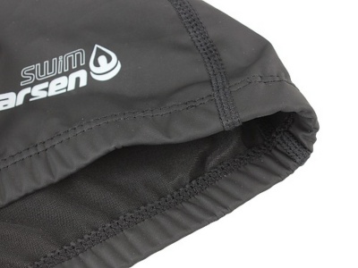 Шапочка плавательная Larsen Swim PU100 черный