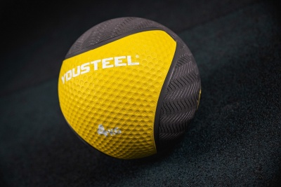 Медицинбол резиновый 4KG YouSteel 23см