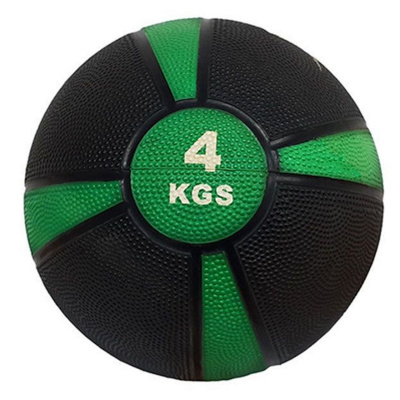 Медбол 4кг Fitex Pro FTX-1212-4kg черный с зеленым