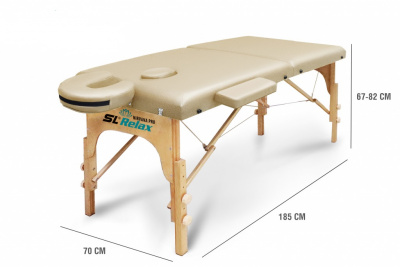 Массажный стол Start Line Relax Nirvana Pro (Beige) SLR-14