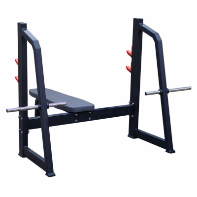 Горизонтальная скамья для жима Pumpset 1629 | Premium Fitness