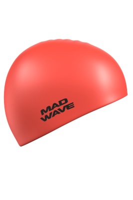Силиконовая шапочка Mad Wave Neon Silicone Solid M0535 02 0 11W