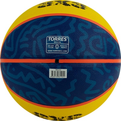Мяч баскетбольный Torres 3х3 Outdoor B022336 р. 6