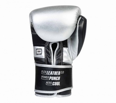 Перчатки боксерские Clinch Punch 2.0 C141 серебристо-черный