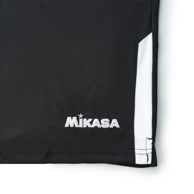 Шорты волейбольные мужские, 100% полиэстер Mikasa MT298-046 черно-белый
