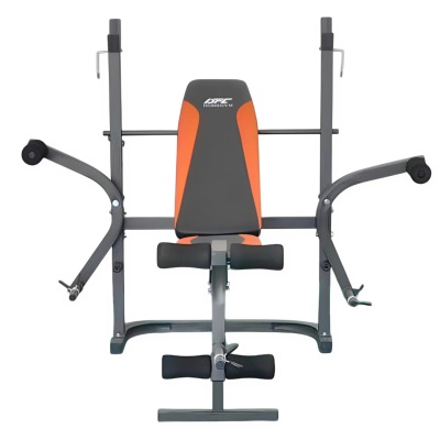 Скамья со стойками под штангу с опциями DFC D124 | Premium Fitness