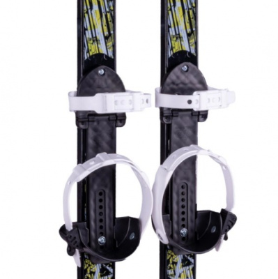 Лыжный комплект подростковый NovaSport Black с универсальным креплением
