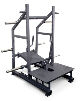 Приседания с поясом Protrain PP253 на свободных весах (колодец) | Premium Fitness