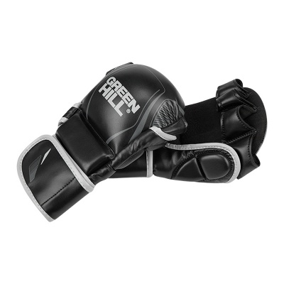 Гибридные перчатки для MMA Green Hill MMI-603GH черно-серый