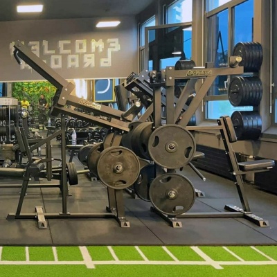 Верхняя тяга Gymleco 011 на свободных весах | Premium Fitness