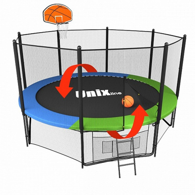 Баскетбольный щит для батута Unix Line line Classic/Simple BASKUCL