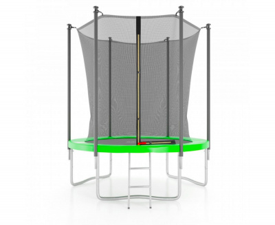 Батут DFC Trampoline Stock JUMP4FUN, с внутренней защитной сеткой TRA22FUJ4F-603 салатовый