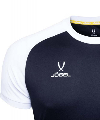 Футболка футбольная Jogel JFT-1021-061, черный/белый