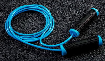 Скакалка Live Pro Jump Rope LP8286-BU черный\синий