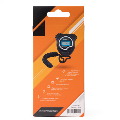 Секундомер Torres Stopwatch SW-001 черно-синий