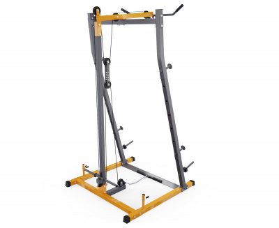 Стойка для штанги, тяга сверху и снизу DFC Y-GYM TF-76065 | Premium Fitness