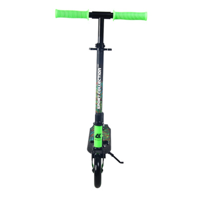 Самокат 145мм Sport Collection CK-SJ145-40 green (фонарь и наклейка в подарок)