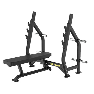 Скамья для жима горизонтальная Hasttings Digger HD004-4v2 | Premium Fitness