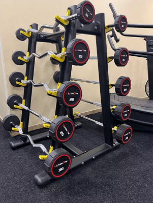 Комплект прямых штанг от 10 до 30 кг UltraGym UG3005A