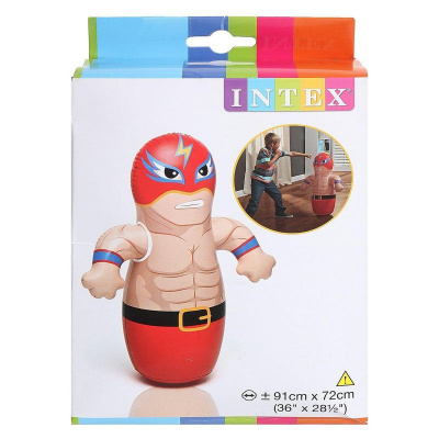 Надувная игрушка-неваляшка Боксер и Борец 2 вида, от 3 лет Intex 44672