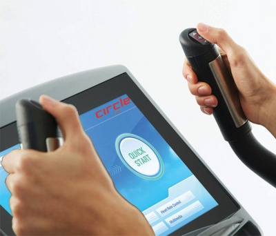 Велотренажер Circle Fitness B8 E Plus PF\B8 E Plus\CM-BK-E2