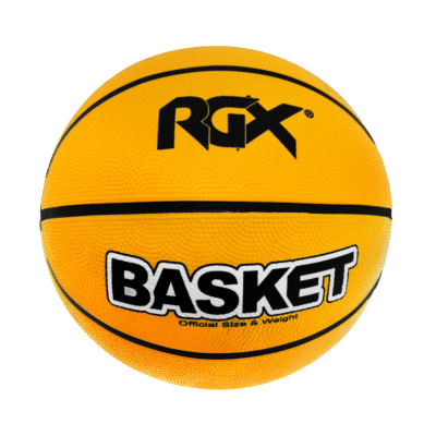 Мяч баскетбольный RGX BB-09 Black/Yellow Sz7