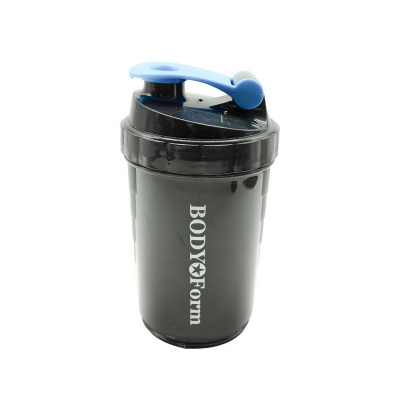 Спортивный шейкер Body Form SHB04-500 black\blue