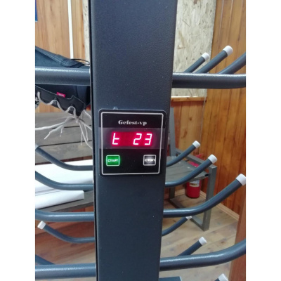 Сушильный стеллаж СЛ1-Эконом для обуви, двухсторонний 205х60х68см Gefest SLED-24