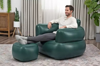 Надувно кресло 107x99x80см Bestway Comfi Cube Lounger 75137 2 цвета