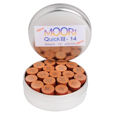 Наклейка для кия Moori IV d14мм Soft 1шт 02788