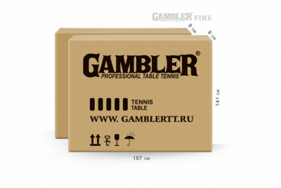 Стол теннисный Gambler Fire GTS-6