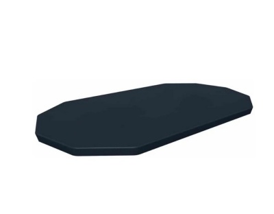 Бассейн овальный на стойках 427х250х100 см Bestway Power Steel Swim Vista 56714 ротанг